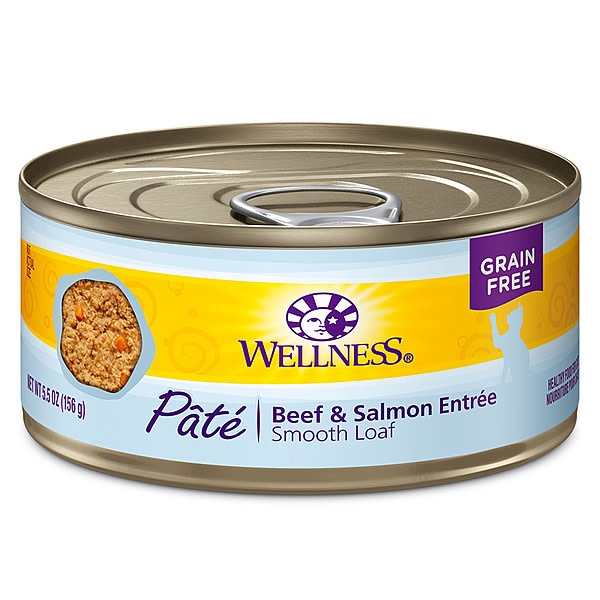 Wellness Cat Beef & Salmon Pate 5.5oz
