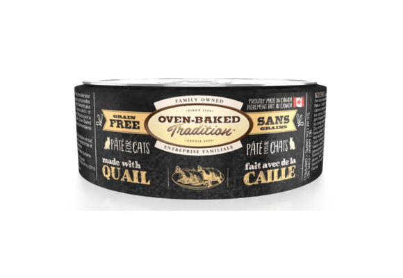 Oven-Baked Tradition Cat Adult Quail Pate 5.5oz