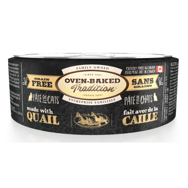 Oven-Baked Tradition Cat Adult Quail Pate 5.5oz