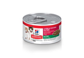 Science Diet Kitten Liver & Chicken Entrée 2.9oz