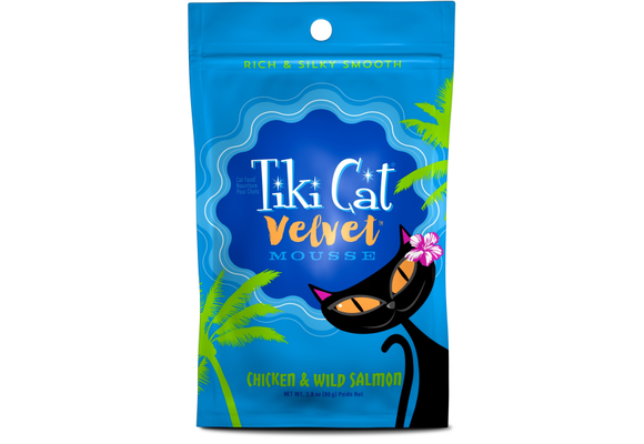 Tiki Mousse Chicken & Salmon 2.8oz Pouch