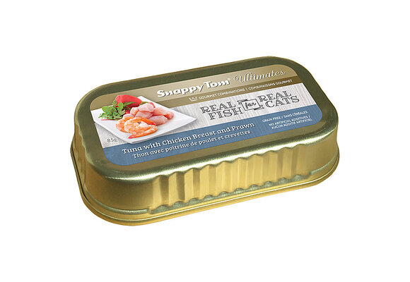 Snappy Tom Ultimates Tuna, Chicken & Prawn 85g