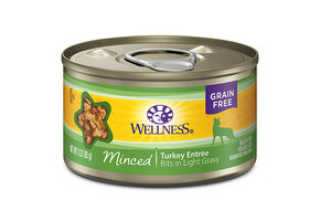 Wellness Cat Minced Turkey 3oz