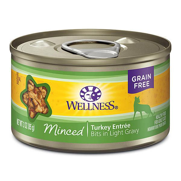 Wellness Cat Minced Turkey 3oz