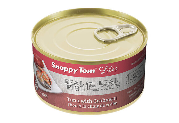 Snappy Tom Lites Tuna & Crab 85g