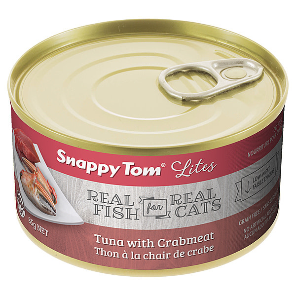 Snappy Tom Lites Tuna & Crab 85g