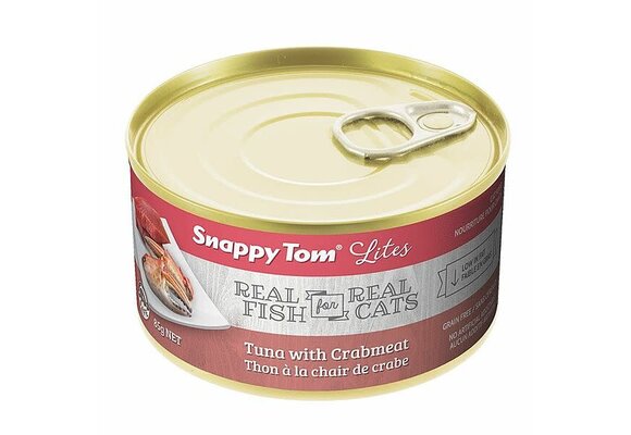 Snappy Tom Lites Tuna & Crab 156g