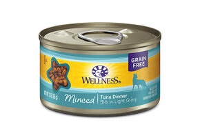 Wellness Cat Minced Tuna 3oz
