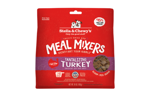 Stella & Chewy’s Dog FD Meal Mixers Turkey 18oz