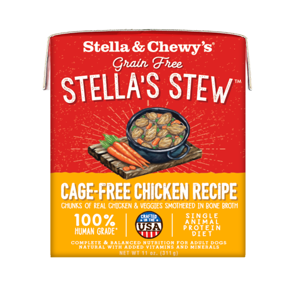 Stella & Chewy’s Stew Cage-Free Chicken 11oz