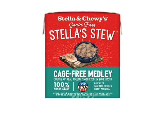 Stella & Chewy’s Stew Cage-Free Medley 11oz