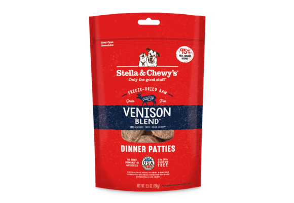 Stella & Chewy’s Dog FD Venison Blend Dinner 5.5oz