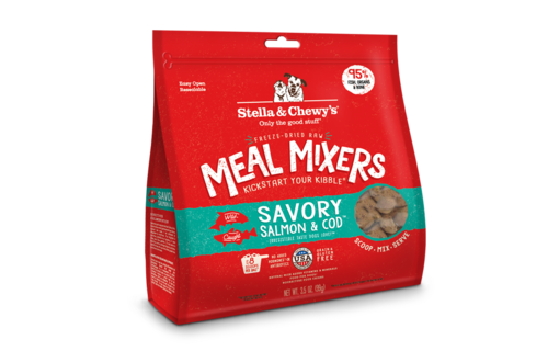 Stella & Chewy’s Dog FD Meal Mixers Salmon & Cod 3.5oz