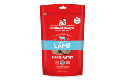 Stella & Chewy's FD Lamb Patties14oz