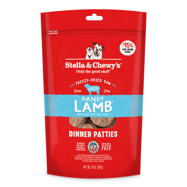 Stella & Chewy's FD Lamb Patties14oz