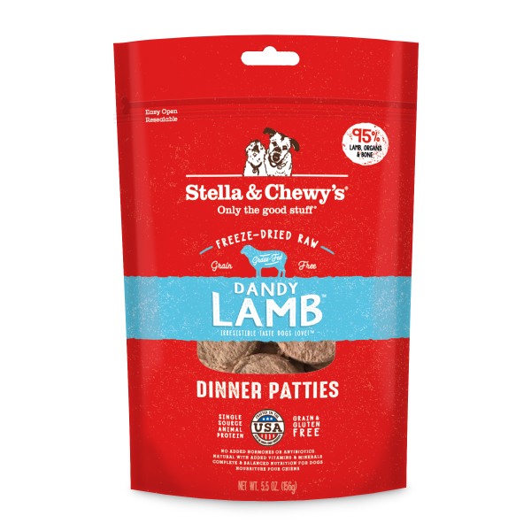 Stella & Chewy’s Dog FD Lamb Dinner 5.5oz