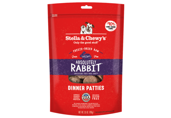 Stella & Chewy’s Dog FD Rabbit Dinner 25oz