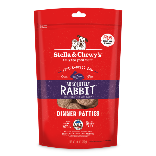 Stella & Chewy’s Dog FD Rabbit Dinner 14oz