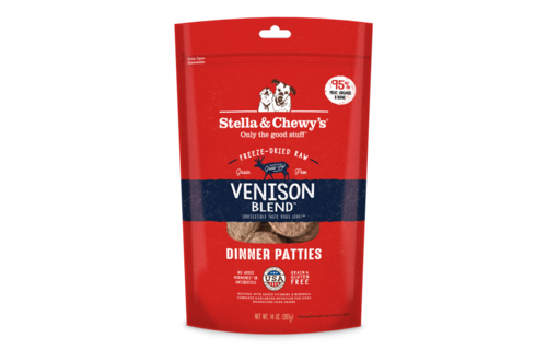 Stella & Chewy’s Dog FD Venison Blend Dinner 14oz