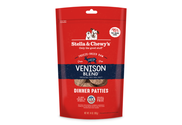 Stella & Chewy’s Dog FD Venison Blend Dinner 14oz