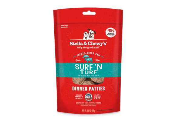 Stella & Chewy’s Dog FD Surf 'N Turf Dinner 5.5oz