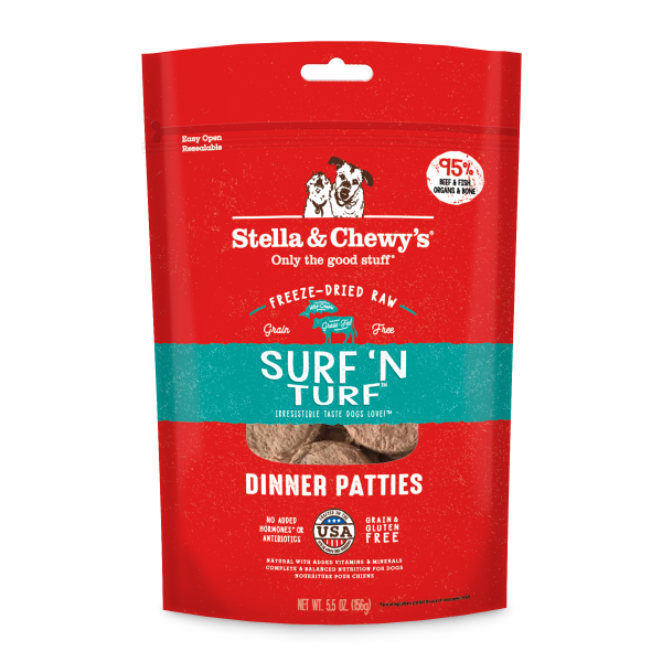 Stella & Chewy’s Dog FD Surf 'N Turf Dinner 5.5oz