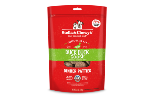 Stella & Chewy's FD Duck, Duck, Goose Dinner Patties 25oz