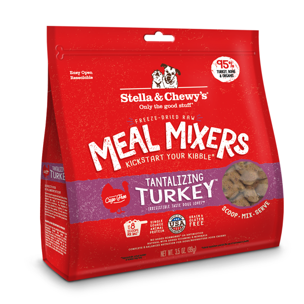 Stella & Chewy’s Dog FD Meal Mixers Turkey 3.5oz