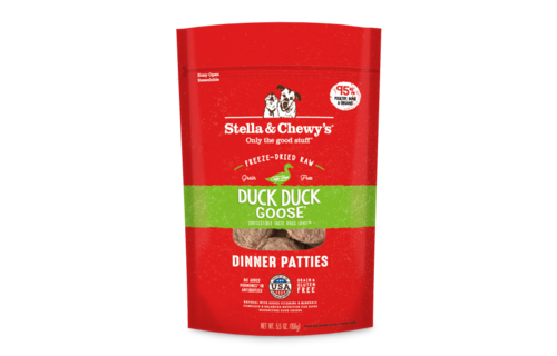 Stella & Chewy's FD Duck, D, Goose Dinner Patties 5.5oz
