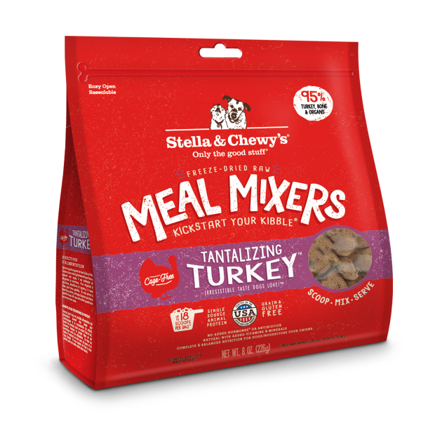 Stella & Chewy’s Dog FD Meal Mixers Turkey 8oz