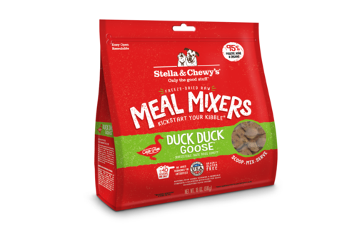 Stella & Chewy’s Dog FD Meal Mixers Duck Duck Goose 18oz