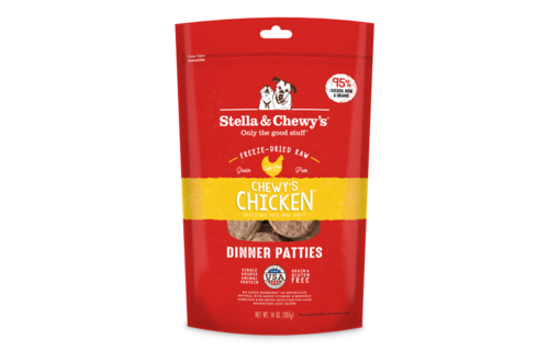 Stella & Chewy's FD Chicken Patties14 oz