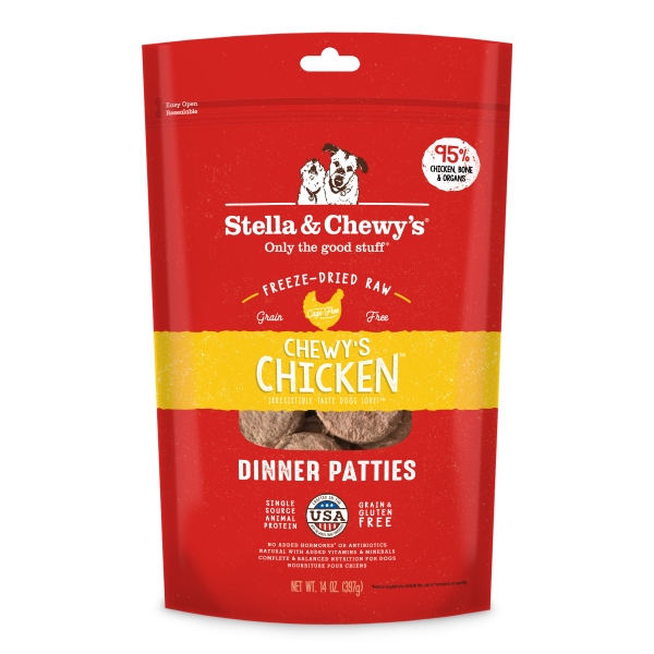 Stella & Chewy's FD Chicken Patties14 oz