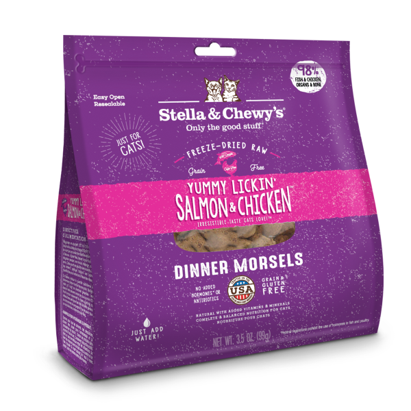 Stella & Chewy’s Cat FD Salmon & Chicken Morsels 3.5oz