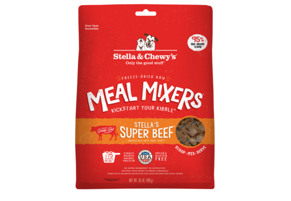 Stella & Chewy’s Dog FD Meal Mixers Beef 35oz