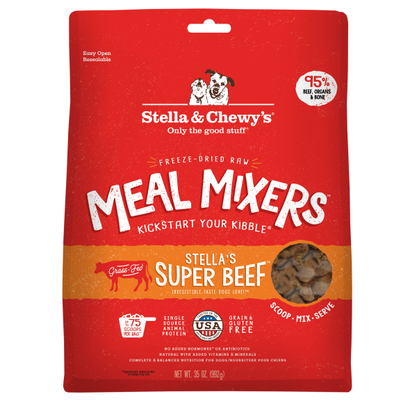 Stella & Chewy’s Dog FD Meal Mixers Beef 35oz