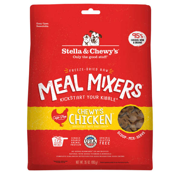 Stella & Chewy’s Dog FD Meal Mixers Chicken 35oz