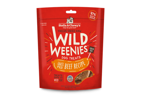 Stella & Chewy’s Dog Treats Wild Weenies - Beef Recipe 3.25oz