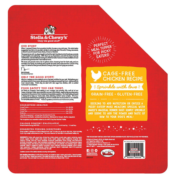 Stella & Chewy’s Dog FD Dinner Dust - Chicken Recipe 7oz