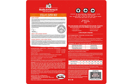 Stella & Chewy’s Dog FD Meal Mixers Beef 35oz