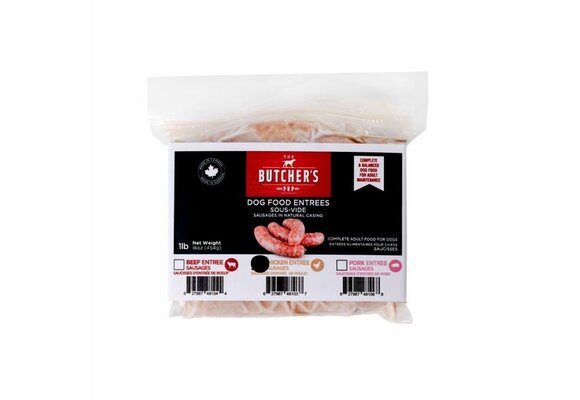 Butcher's Pup Chicken Sausage Sous-Vide 454g