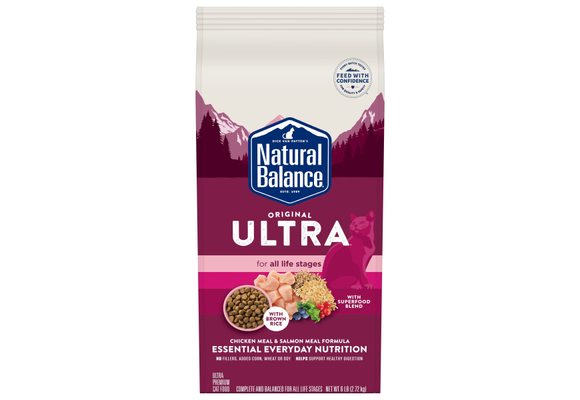 Natural Balance Cat Ultra Chicken & Salmon 6Lb
