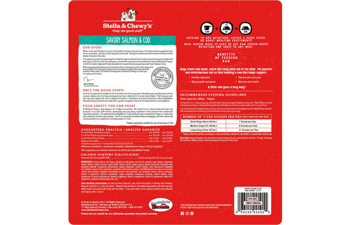 Stella & Chewy’s Dog FD Meal Mixers Salmon & Cod 3.5oz