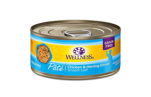 Wellness Cat Chicken & Herring Pate 5.5oz