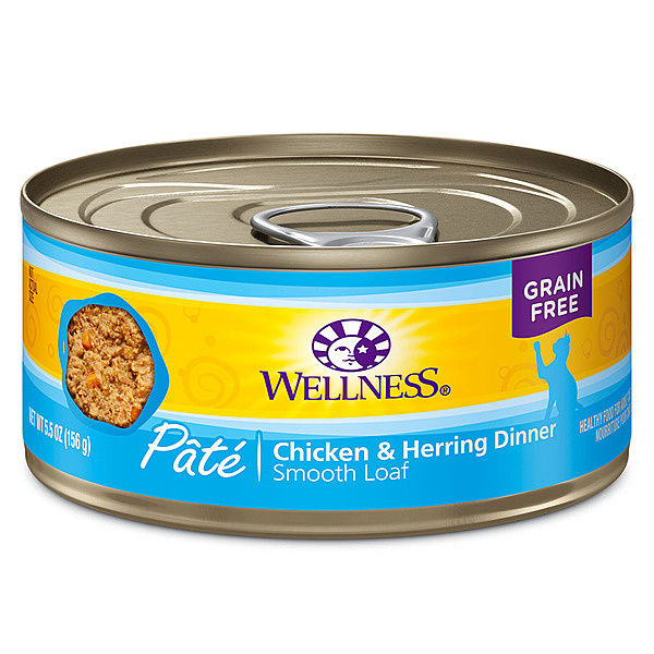Wellness Cat Chicken & Herring Pate 5.5oz