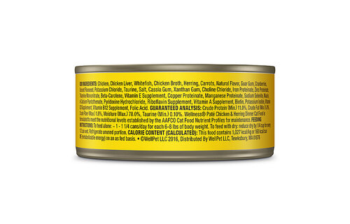Wellness Cat Chicken & Herring Pate 5.5oz