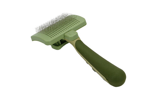 Safari Cat Self Cleaning Slicker Brush