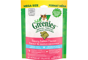 Greenies Feline Dental Treats - Salmon 4.6OZ