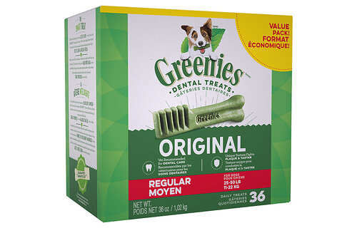 Greenies Original Dental Treats - Regular 36OZ