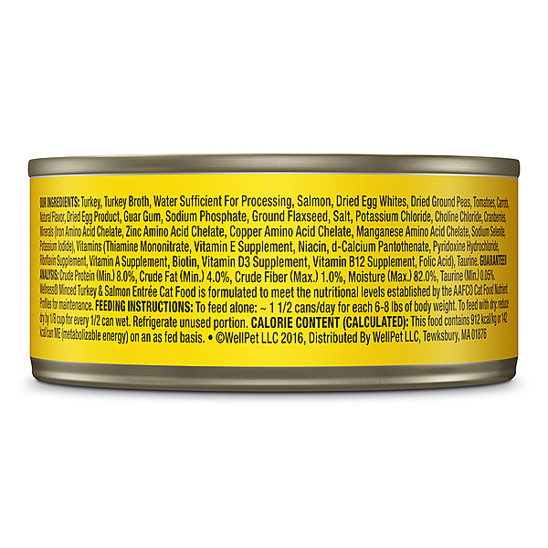 Wellness Cat Minced Turkey & Salmon 5.5oz